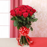 40 Red Roses with Bow